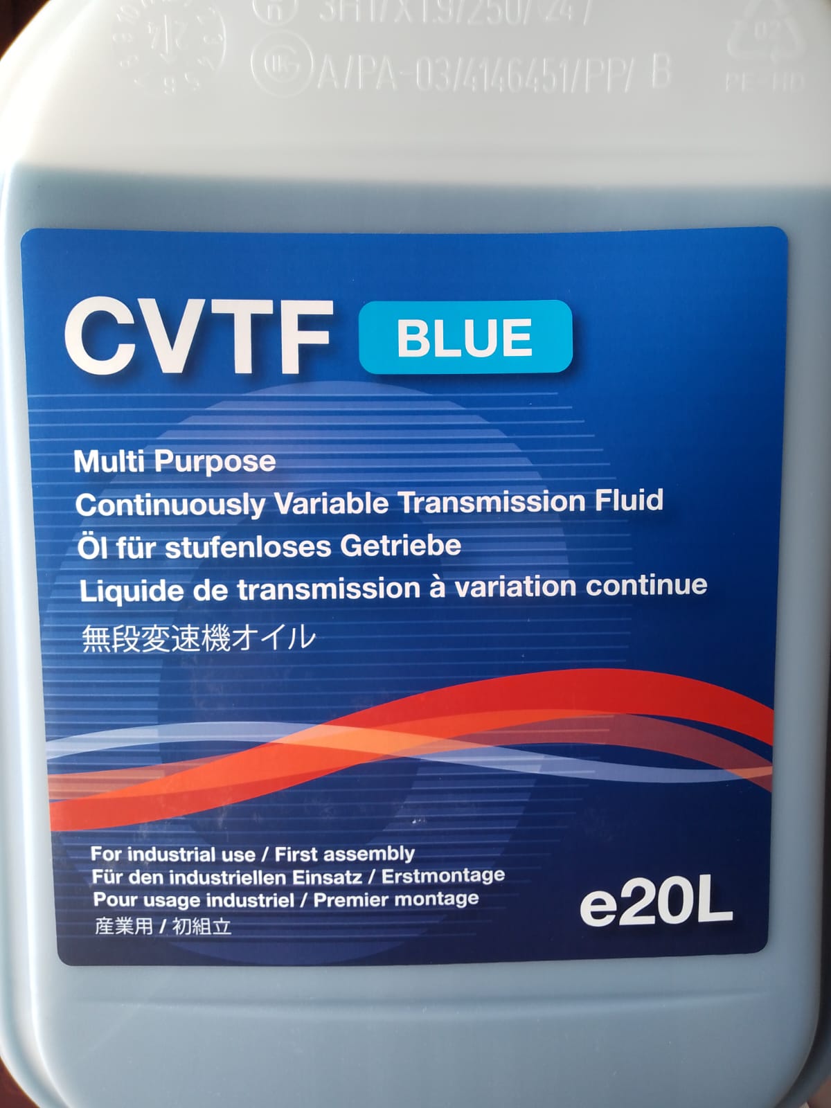 CVTF Blue, olej do skrzyni biegów 20L