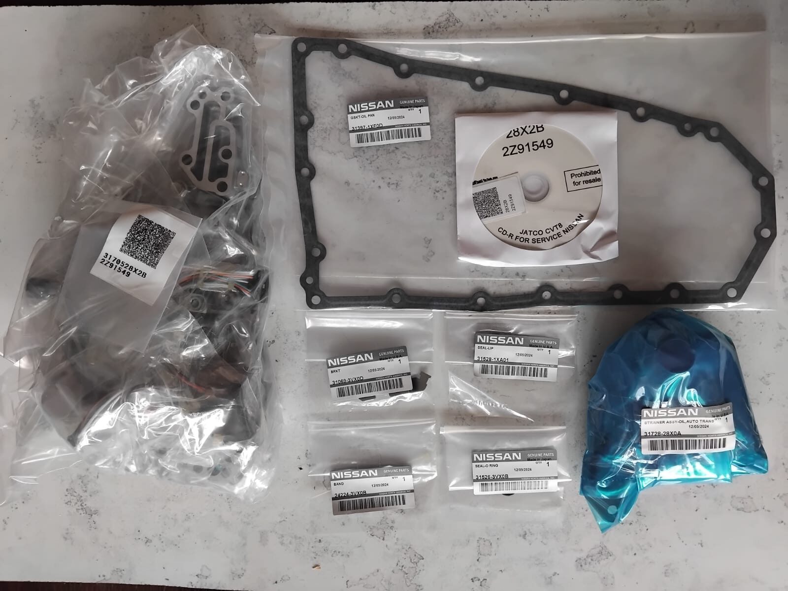 JF017E sterownik automatycznej skrzyni biegów NOWY