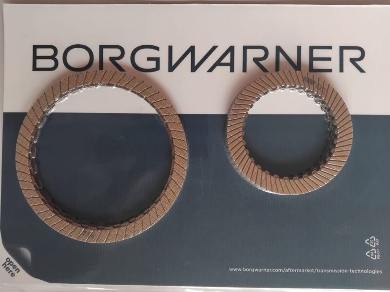 0B5 S-Tronic zestaw tarczek automatycznej skrzyni biegów Borg Warner